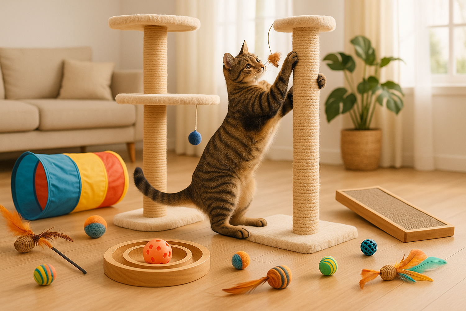 Cat Toys & Scratchers