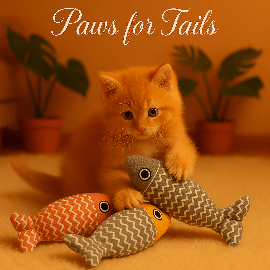 Fish Cat Toys - Paws for Tails Style