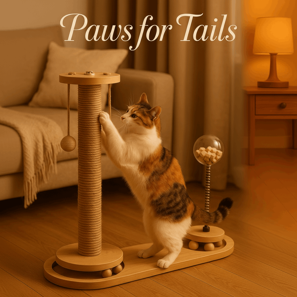 Paws for Tails - Cat Scratching Post 2
